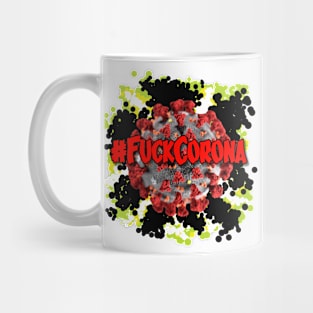 F#ck Corona - Kirby Style Mug